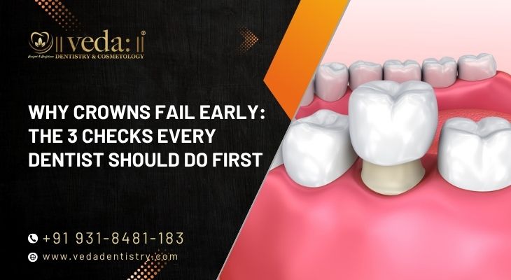 Why Crowns Fail Early: The 3 Checks Every Dentist Should Do First