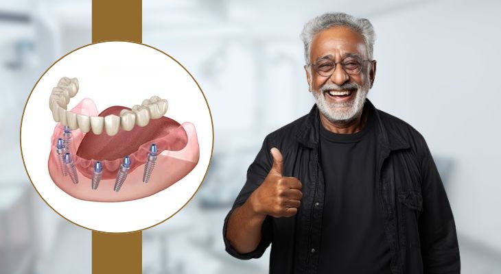 Full Mouth Dental Implants in Delhi